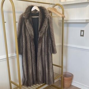 Fur coat from Bloomingdale’s NY